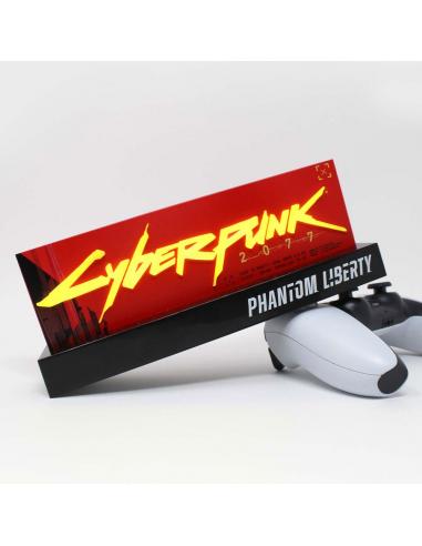 Cyberpunk Edgerunner Lámpara LED Phantom Edition 22 cm