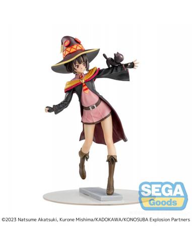 Konosuba - An Explosion on This Wonderful World! Series Estatua Luminasta PVC Megumin with Chomusuke 22 cm