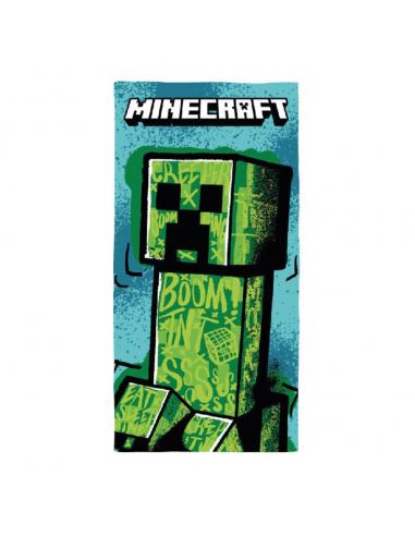 Minecraft Toalla Premium Creeper 90 x 180 cm