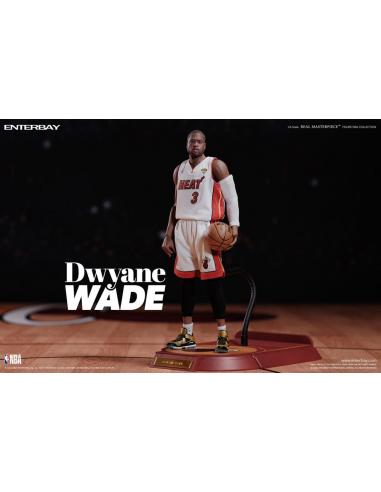 NBA Collection Figura Real Masterpiece 1/6 Dwyane Wade 30 cm