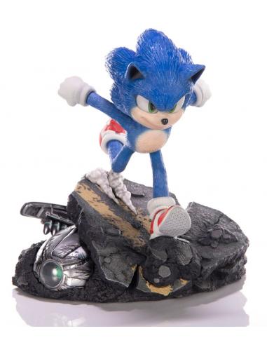 Sonic the Hedgehog 2 Estatua Sonic Standoff 26 cm