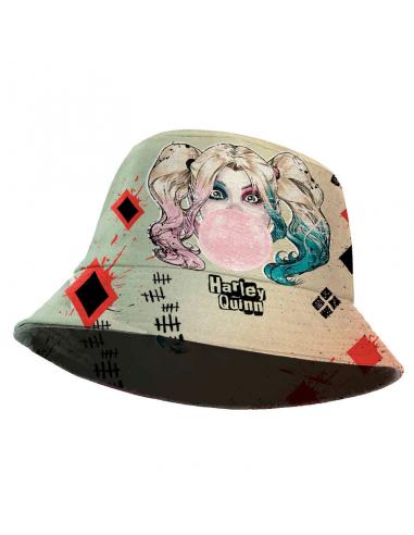 Gorro pescador Harley Quinn DC Comics infantil