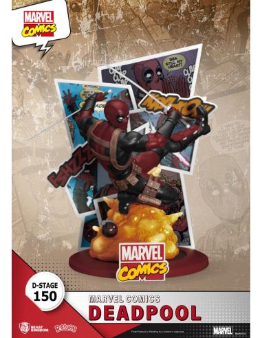 Marvel Diorama PVC D-Stage Deadpool 16 cm