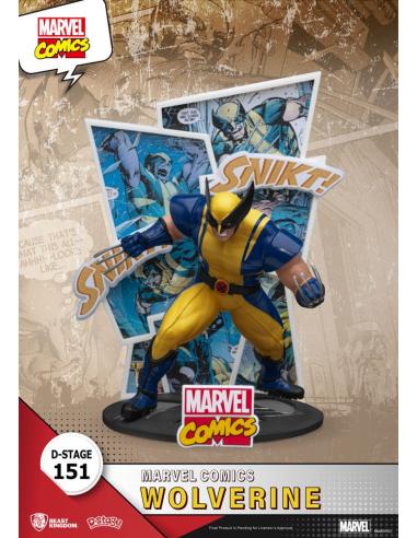 Marvel Diorama PVC D-Stage Wolverine 16 cm