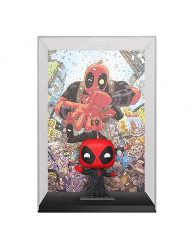 Marvel POP! Comic Cover Vinyl Figura Deadpool (2025) #1 Deadpool in Black Suit 9 cm