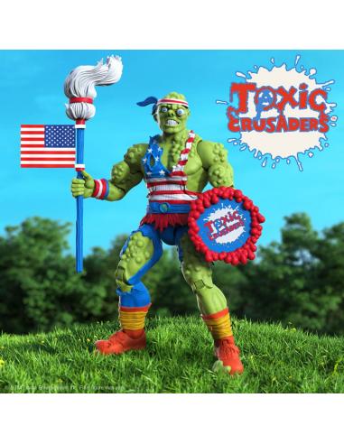 Toxic Crusaders Figura Ultimates Toxie (Vintage Toy America) 18 cm