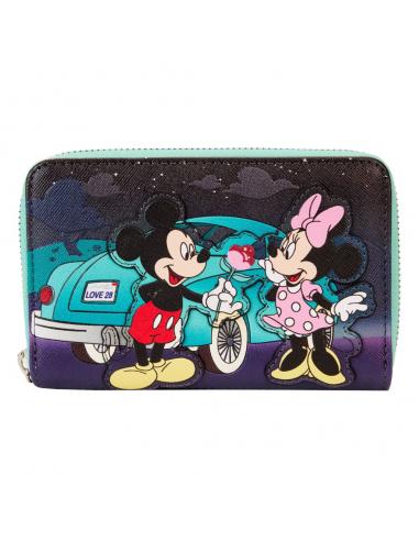Disney by Loungefly Monedero Mickey & Minnie Date Night Drive-In