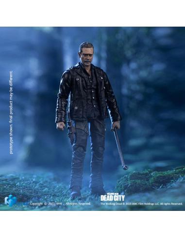 The Walking Dead Figura 1/18 Exquisite Mini Dead City Negan 11 cm