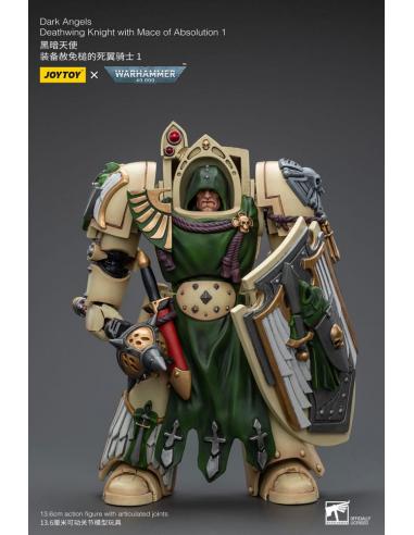 Warhammer 40k Figura 1/18 Dark Angels Deathwing Knight with Mace of Absolution 1 12 cm