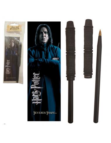 Varita boligrafo y marcapaginas Snape Harry Potter