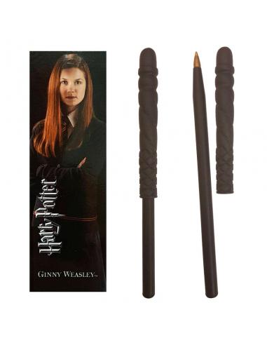 Varita boligrafo y marcapaginas Ginny Weasley Harry Potter