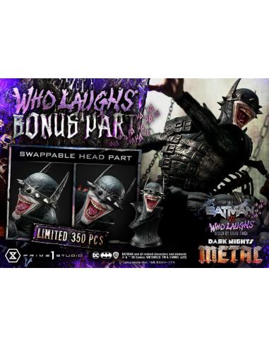 Dark Nights: Metal Estatua Ultimate Premium Masterline Series 1/4 Batman VS Batman Who Laughs Deluxe Bonus Version 67 cm
