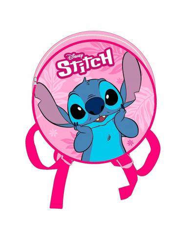 Mochila redonda Stitch Disney 27cm