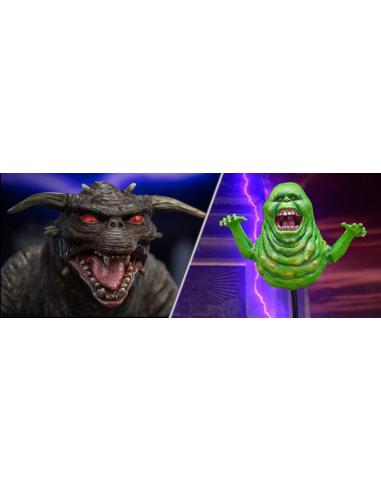 Ghostbusters Estatua 1/8 Slimer (NX) + Zuul (NX) Normal Version Twin Pack Set 12 cm