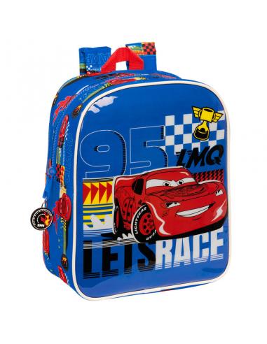 Mochila Race Ready Cars Disney 27cm adaptable