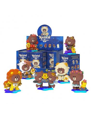 Line Friends Kwistal Blind Box Horoscope Series 1 Expositor (6)
