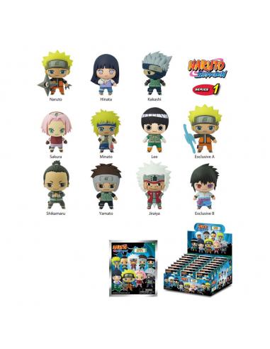 Naruto Shippuden Colgantes PVC Series 01 Expositor (24)