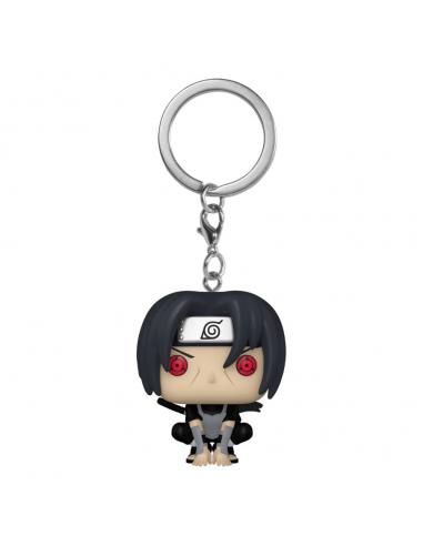 Naruto Llaveros Pocket POP! Vinyl Itachi Uchiha (Moonlit) 4 cm Expositor (12)
