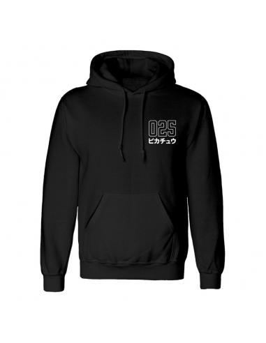 Pokemon Sudadera capucha Halftone Pikachu talla M