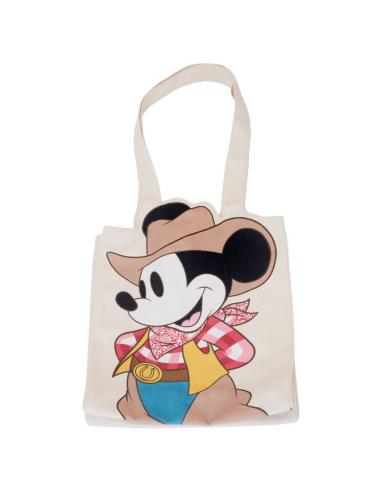 Bolsa shopping Western Mickey &#38; Minnie Disney Loungefly