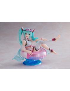 Hatsune Miku Wonderland Estatua PVC Aqua Float Girls Figure Hatsune Miku Reissue 18 cm