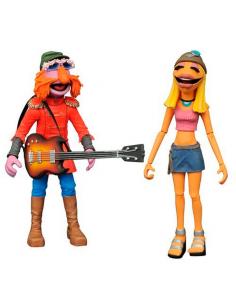 Blister 2 figuras Floid &#38; Janice The Muppets 18cm