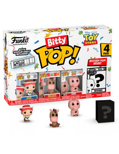 Blister 4 figuras Bitty POP Disney Toy Story Jessie