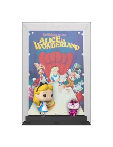 Disney's 100th Anniversary POP! Movie Poster & Figura Alice in Wonderland 9 cm