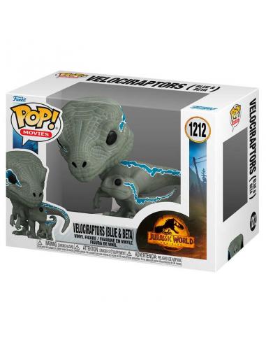 Funko POP Jurassic World 3 Velociraptors Blue & Beta