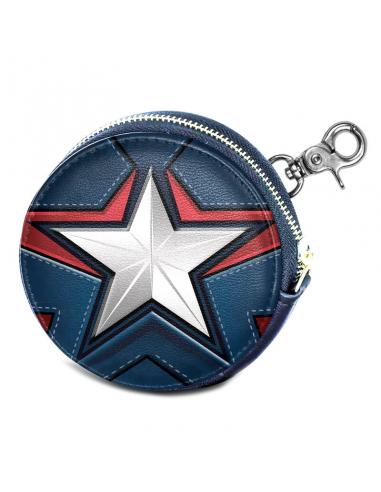 Monedero Coura Capitan America Marvel