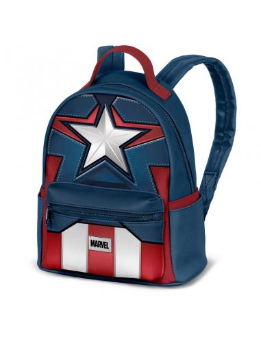 Mochila Coura Capitan America Marvel 29cm