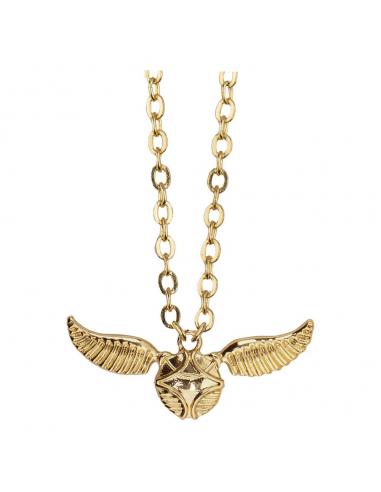 Harry Potter Collar con Colgante Snitch dorada