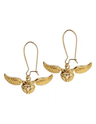 Harry Potter Pendientes Snitch dorada