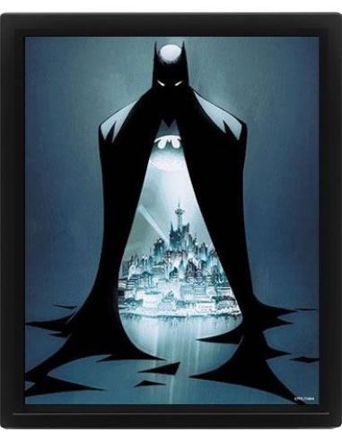 DC Comics Set de 3 Pósteres Efecto 3D Batman Gotham Protector 26 x 20 cm (3)