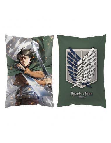 Attack on Titan almohada Levi Attack 50 x 35 cm