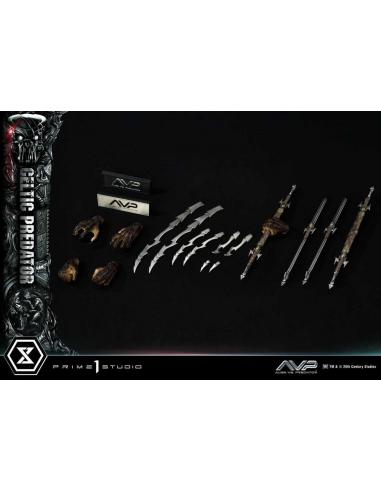 The Alien vs. Predator Estatua Museum Masterline Series 1/3 Celtic Predator 95 cm