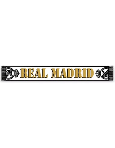 BUFANDAS Y GORROS DEL REAL MADRID - TU EQUIPO MERENGUE