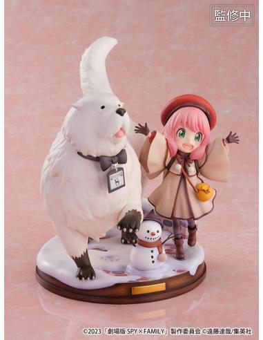 Spy x Family The Movie: Code White Estatua PVC SHIBUYA SCRAMBLE FIGURE 1/7 Anya Forger & Bond Forger 20 cm