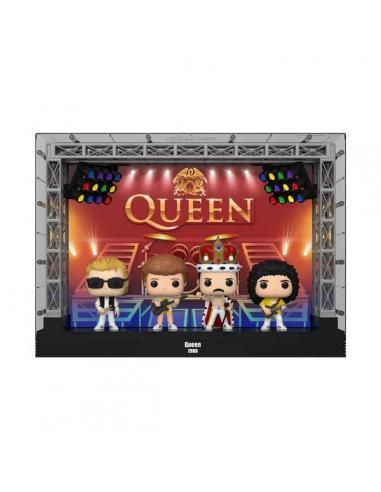 Queen Pack de 4 POP Moments Deluxe Vinyl Figuras Wembley Stadium
