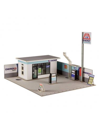 Original Illustration Maqueta 1/64 Gas Station 11 cm (re-run)