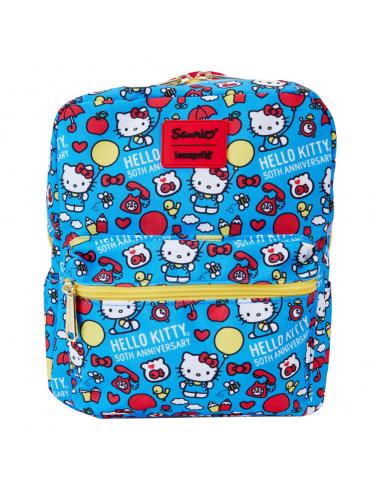 Hello Kitty by Loungefly Mochila Mini 50th Anniversary AOP