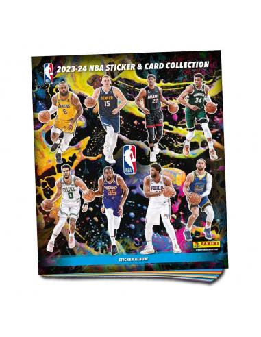 NBA Sticker & Trading Cards Collection 2023-24 Álbum para Cromos *Edición Alemán*