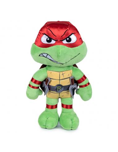 Peluche Rafael Mutant Mayhem Tortugas Ninja 21cm