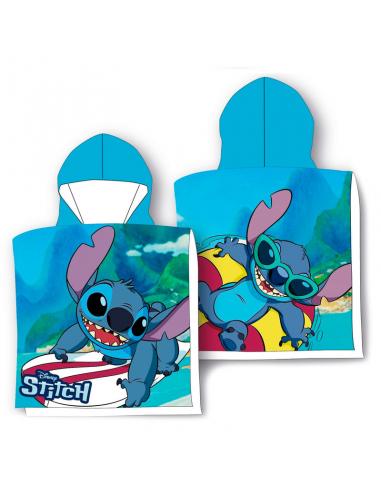 Poncho toalla Surf Stitch Disney microfibra