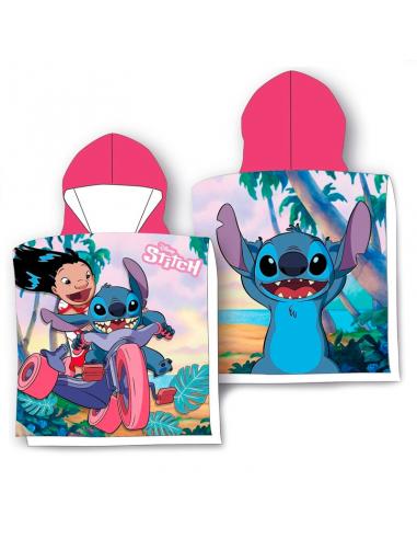 Poncho toalla Lilo & Stitch Disney algodon