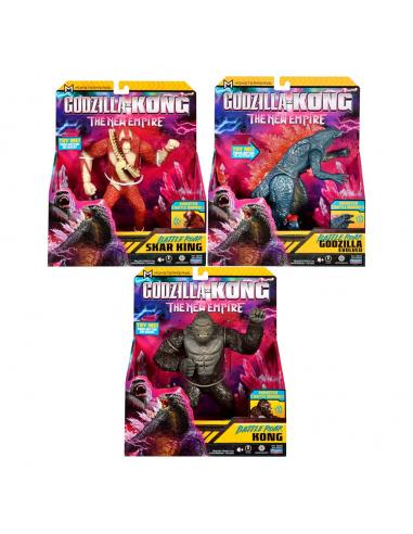 Godzilla x Kong The new Empire Figuras 18 cm Deluxe elek Figures Surtido (4)