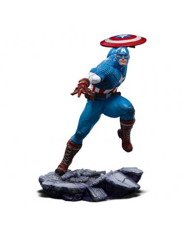 Marvel Estatua 1/10 BDS Art Scale Captain America 22 cm
