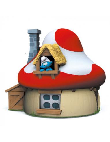 Los Pitufos Hucha Mushroom House