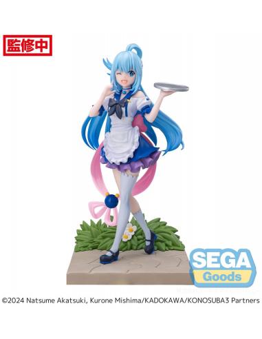 Konosuba - An Explosion on This Wonderful World! Series Estatua Luminasta PVC Aqua 18 cm