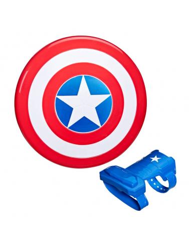 Avengers Réplica Juego de Rol Escudo y Guante magnéticos del Captain America